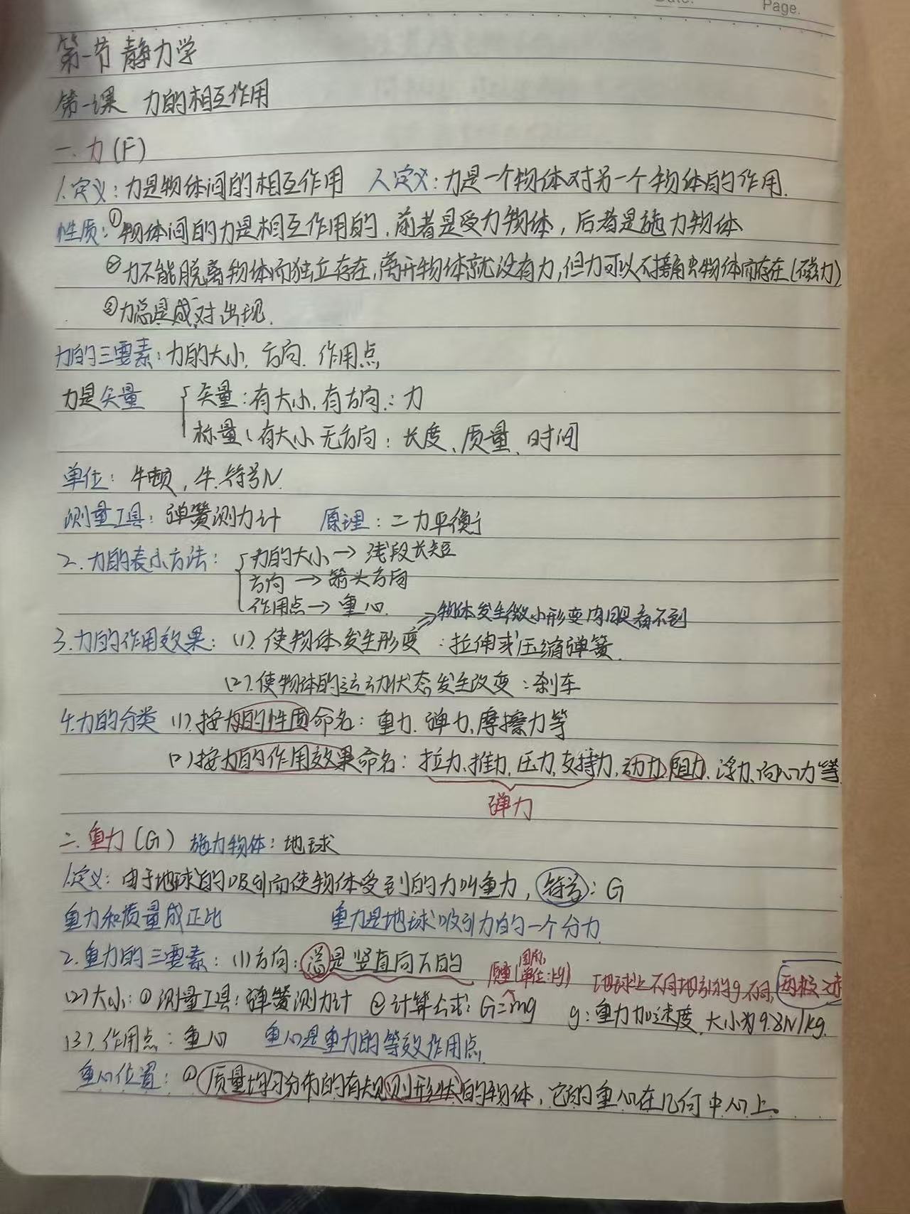 学生优秀作业实拍