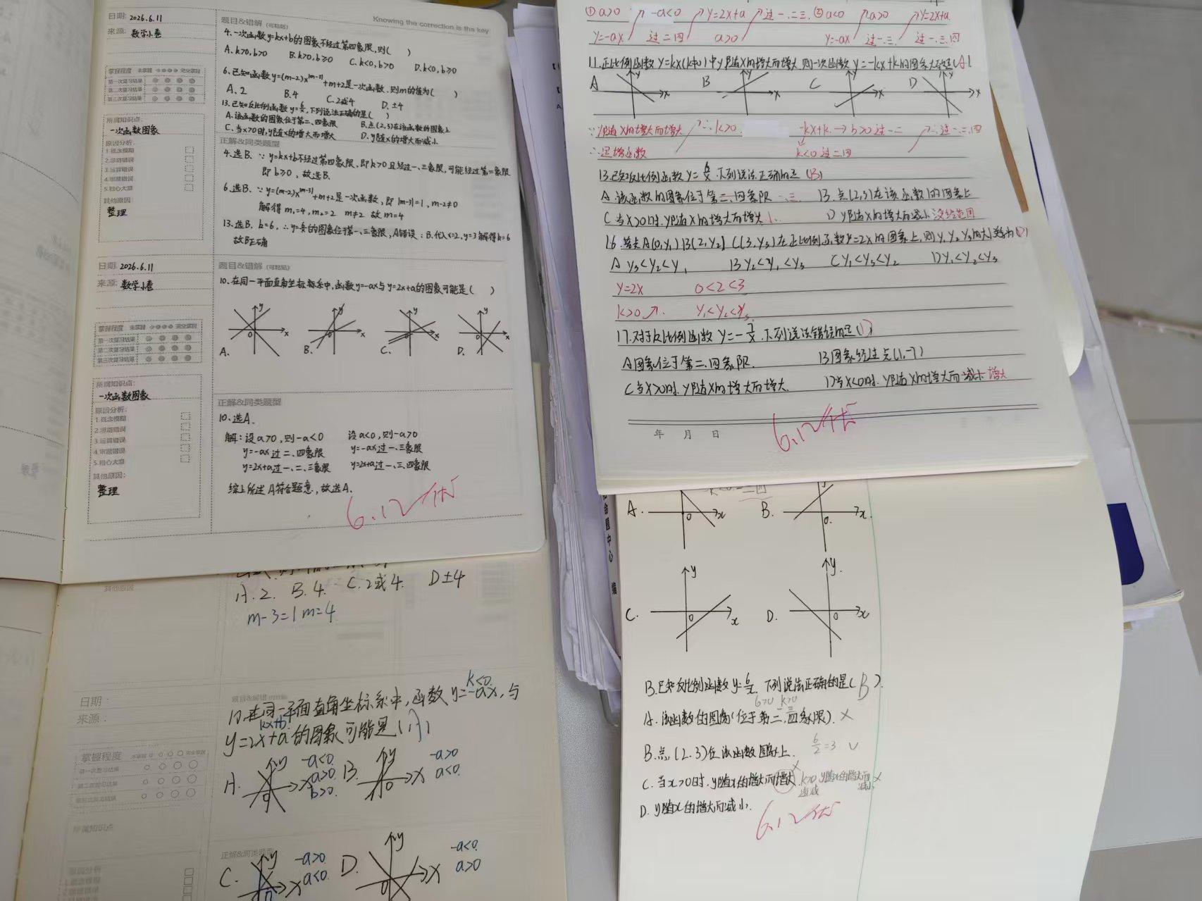 学生优秀作业实拍